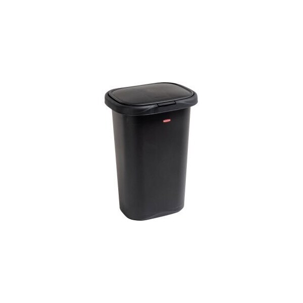 Rubbermaid Rubbermaid Liner Lock Spring Top Wastebasket 5l58 52 Qt